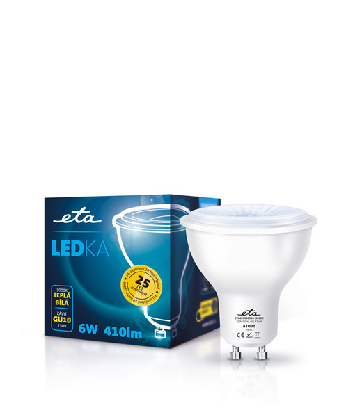 LED žiarovka ETA 6W/GU10  6890 90006