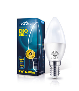 LED žárovka ETA  7W/ E14  4890 90007