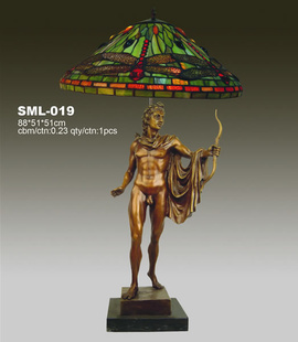 Stolná lampa v štýle Tiffany SML019