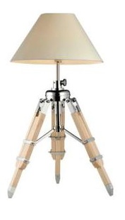 Dizajnová stolná lampa Tripod T2011CG