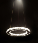 Křišťálový LED lustr Lumicircle 99012